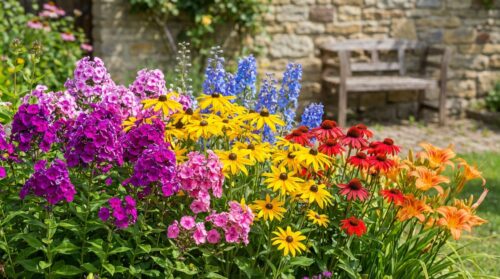 Fünf mehrjährige Pflanzen, die Ihren Garten jedes Jahr in ein Farbenmeer verwandeln