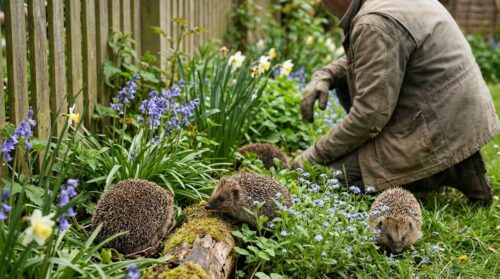 Igel erwachen: So gestalten Sie Ihr Grundstück igelfreundlich für den Frühling