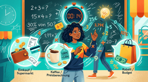 Kopfrechnen gegen die Uhr: Schaffst du 20 Alltagsaufgaben in 60 Sekunden?