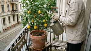 Zitronenbaum im Topf: Dieser Gießgriff im März verhindert, dass die Blüten plötzlich abfallen
