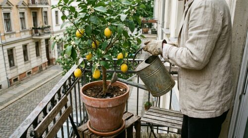 Zitronenbaum im Topf: Dieser Gießgriff im März verhindert, dass die Blüten plötzlich abfallen
